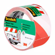 Scotch® Marking Tape 4705, White & Red, 50mm x 33m x 0.15mm