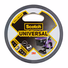 Scotch® Universal Duct Tape, Black, 25 m x 48 mm